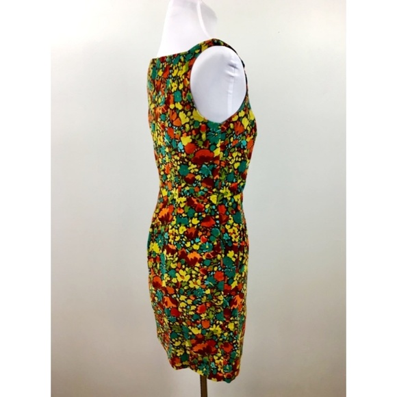 Vintage 90s Anthropologie S Velveteen sheath dress - Picture 6 of 8